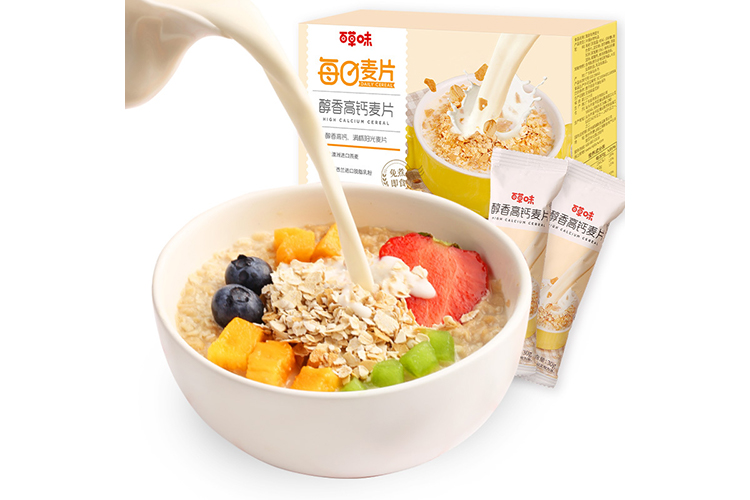 BAICAOWEI DAILY OATMEAL HIGH CALCIUM 420G